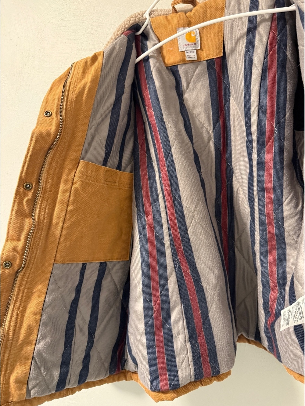 Carhartt Women's Weathered Duck Wesley Coat size M (8-10) - Picture 5 of 8
